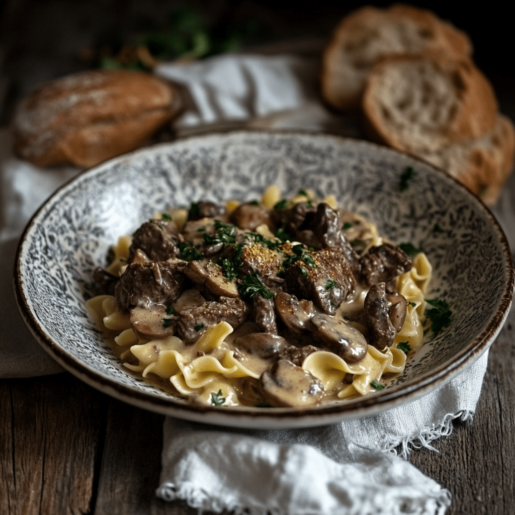 beef stroganoff