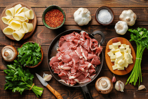 classic beef stroganoff ingredients