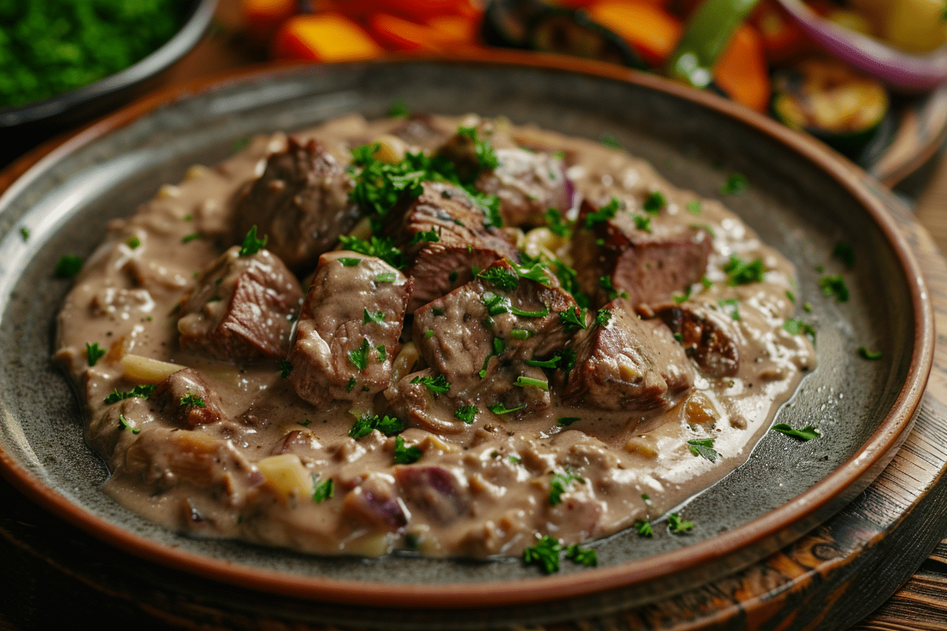 is beef stroganoff good for you